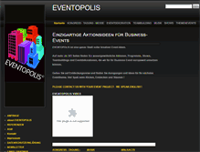 Tablet Screenshot of eventopolis.de
